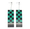 Japanese Style Demon Slayer Mutsuki Haya Female Demon Earrings