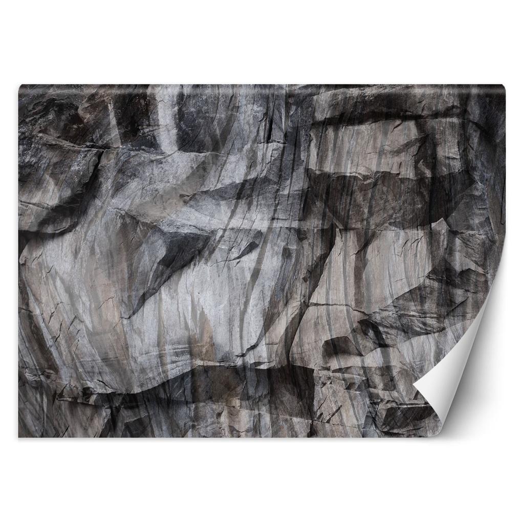 Wallpaper Brown 3D Rocks