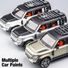 1:Brinquedo de Modelo de Carro Land Rover Defender Range Rover Escala 24 Metal Diecast Som Luz Veículos Off Road Modelos em Miniatura Presentes para Meninos