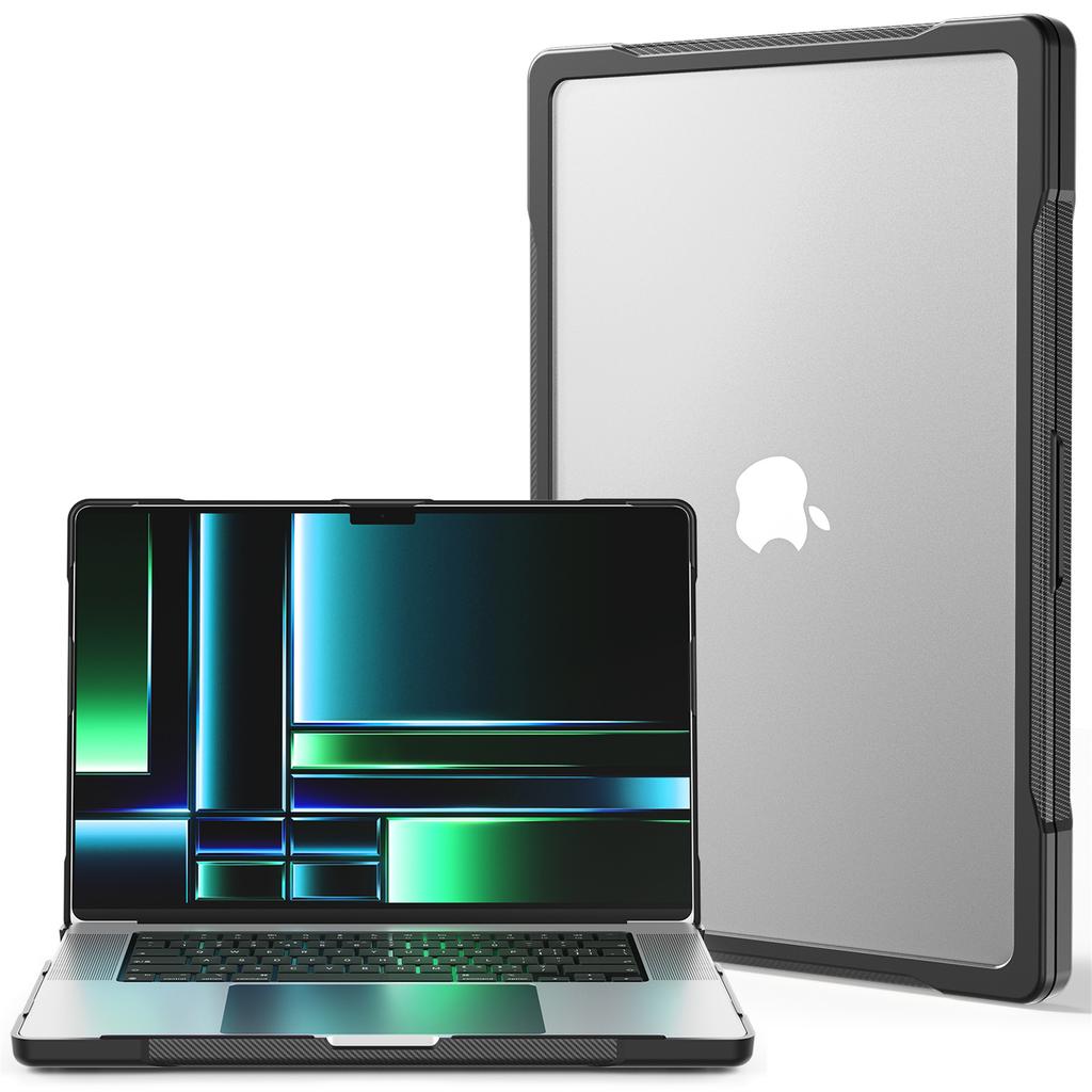 For MacBook Pro 14 Inch (2024) (2021) A2442/14 Inch (2023) A2779/A2918/A2992 (M1/M2/M3) PC+TPU Laptop Case
