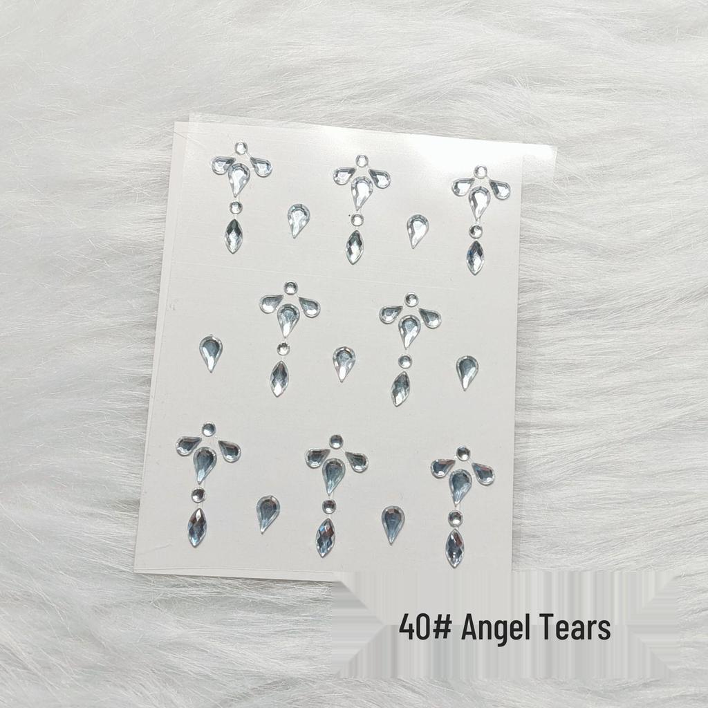 Children's Cartoon Crystal Gem Rhinestone Stickers - Decorative Diamond Decals for Toys & Stage Performance