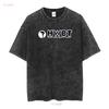 T SHIRT HWBT HARD WORK BEAT TALENT MOTIVATIONAL BLACK XL vintage Washed Casual designer clothes graphic Breathable Stylish