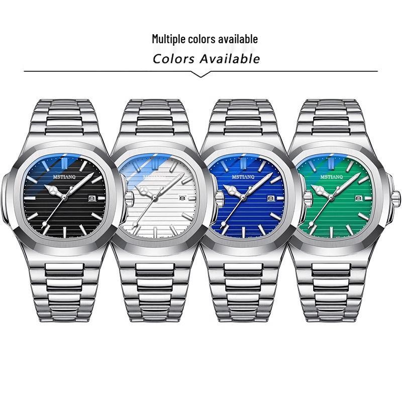 2025 Parrot Ultra-Thin Men's Quartz Spiral Watch - Fashionable and Trending Design