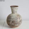 Wabi Sabi Style Retro Ceramic Vase Creative Plant Pot Table Decoration Flower Arrangement Floral Vases Room Aesthetic Decor