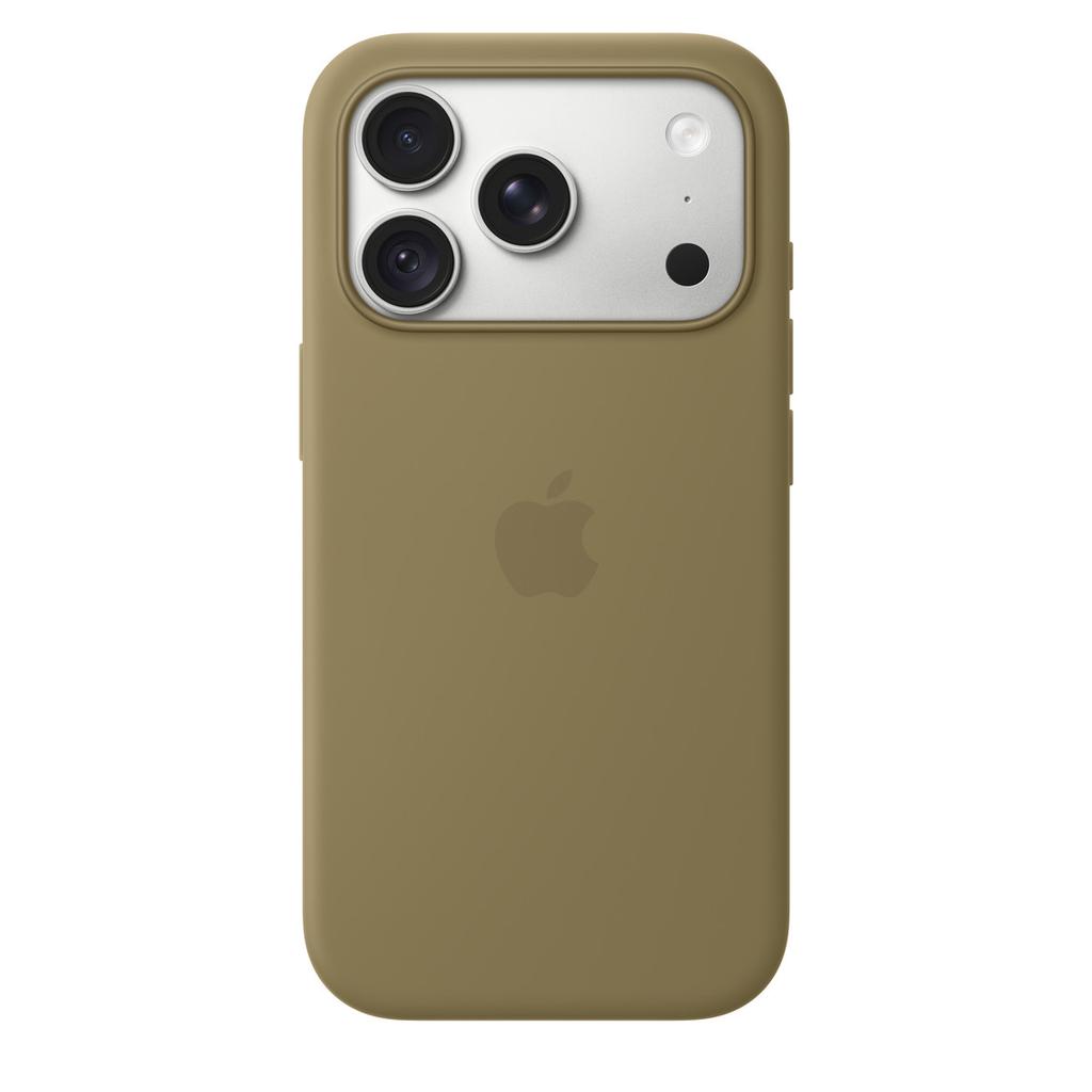 Capa Protetora Traseira Magnética de Silicone Líquido Original para IPhone 18 17 Pro Max Carregamento Sem Fio À Prova de Choque Anti-Arranhão