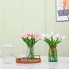Simulated Tulip Home Decoration PU Feel, Simulated Flowers, Fake Flowers, Flower Arrangement for Landscaping