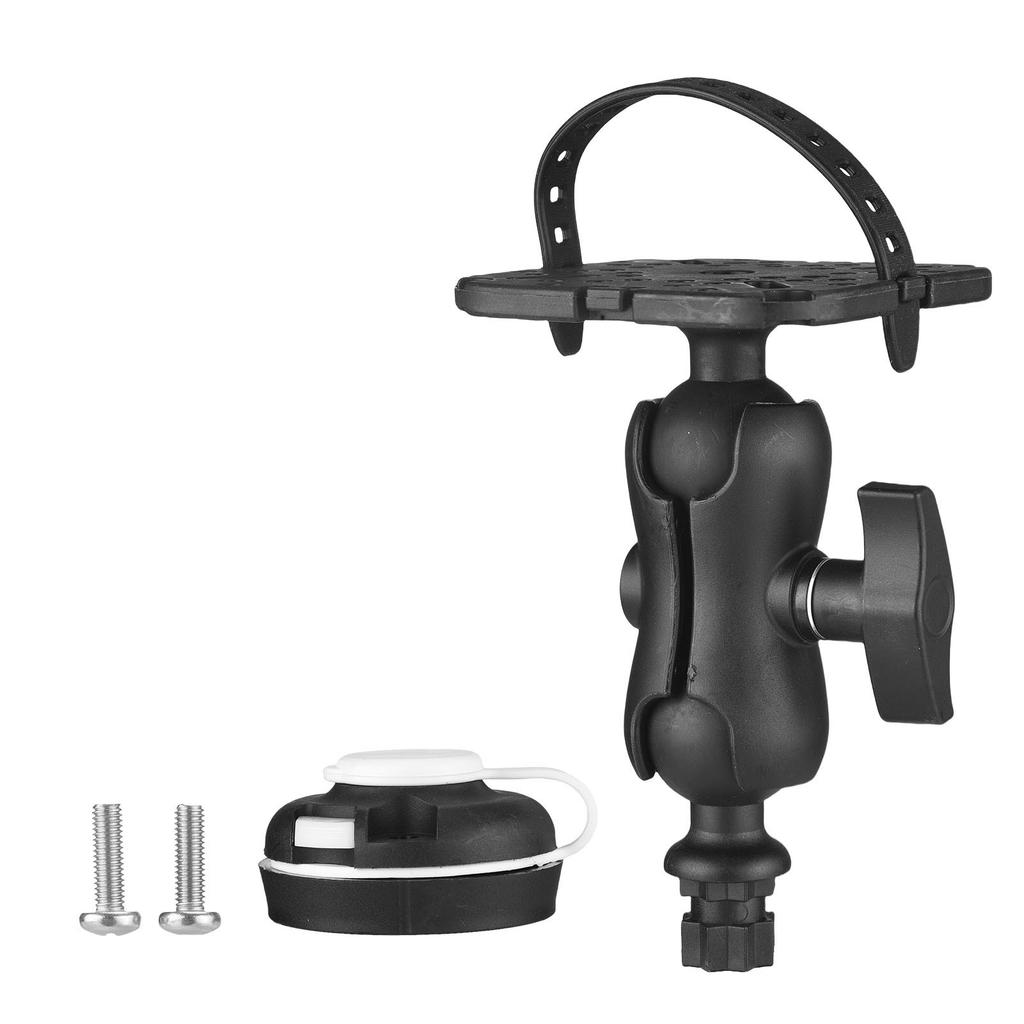 Fish Finder Mount with 360 Degree Rotation Ball Joint Action Camera Holder for Boat Kayak