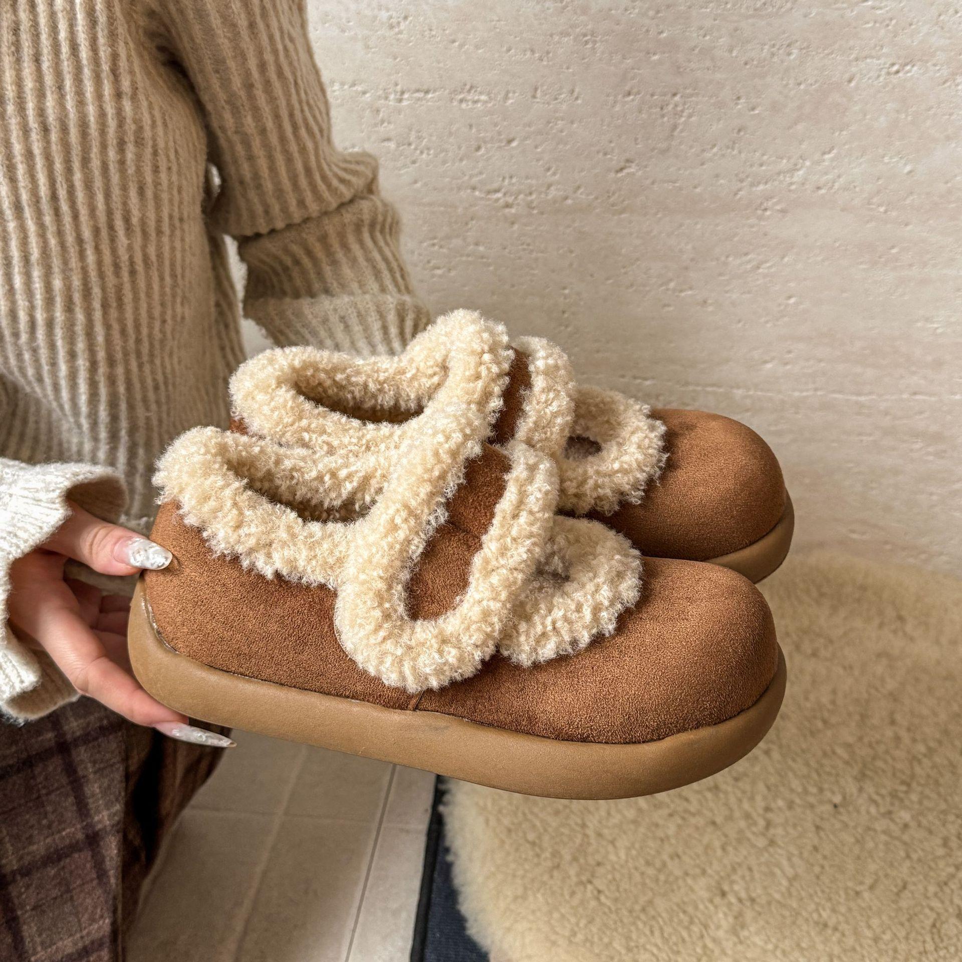 

Мэри Джейн зимние сапоги женские зимние новые студенческие универсальные легкие вельветовые хлопковые туфли 40