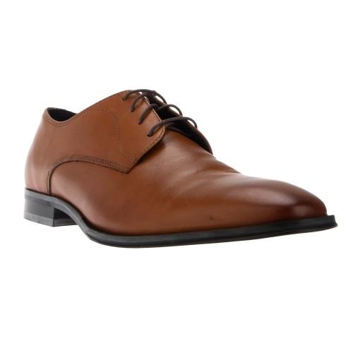 Dune London Mens Springer Leather Derby Shoes