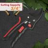 Pruning Scissors Garden Pruning Shear Tools Plant Scissor Branch Pruner Trimmer Tools Professional Garden Tool for Live Plants