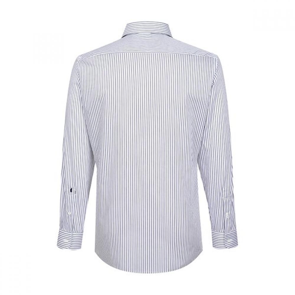 Vanbrough Twill Stripe Straight Wide Collar Slim Shirt  Bossl1151 Ny 