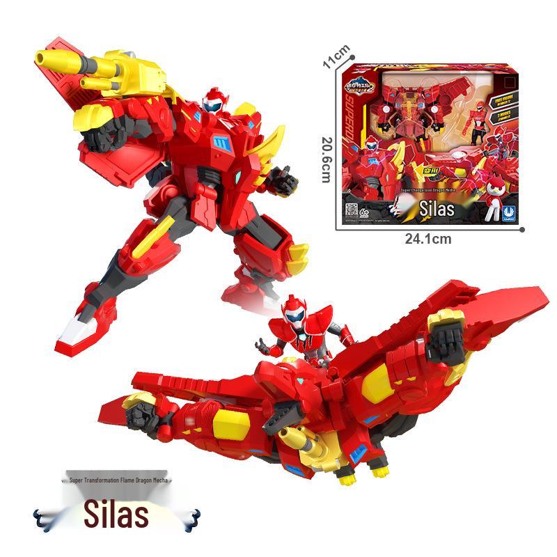 Zhan Gao Mini Force Super Dinosaur Power Series 2 Transforming Mecha Robot Toy