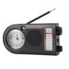Portable Radio Rechargeable Battery Operated FM AM SW Multi Band Radio with Clock 3W Speaker for Music News Traffic Updates