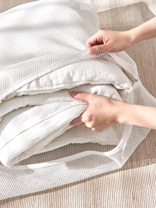 Сетка для стирки HouseRecipe без флуоресцентного отбеливателя - Большая вместимость 2 шт. single type