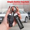 Interior Stickers 1Pcs Leather Keychain Car Logo Keyring Key Chian For Renault Clio Koleos Megane QM6 Scenic Espace Kadjar Captu