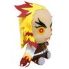 Demon Kimetsu no Yaiba Super Huge Plush Kyojuro Official Merchandise Slayer Toy, Rengoku, Approx. 32cm,