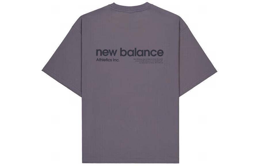 New Balance SS24 T Shirt Men s Charcoal Gray AMT42335-CAS L