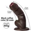 Black Wight Brother Doppio Liquido Silicone Pene Artificiale Trucco Masturbatore Femminile Spesso Lungo Vacanza Pene Forniture Sessuali per Adulti
