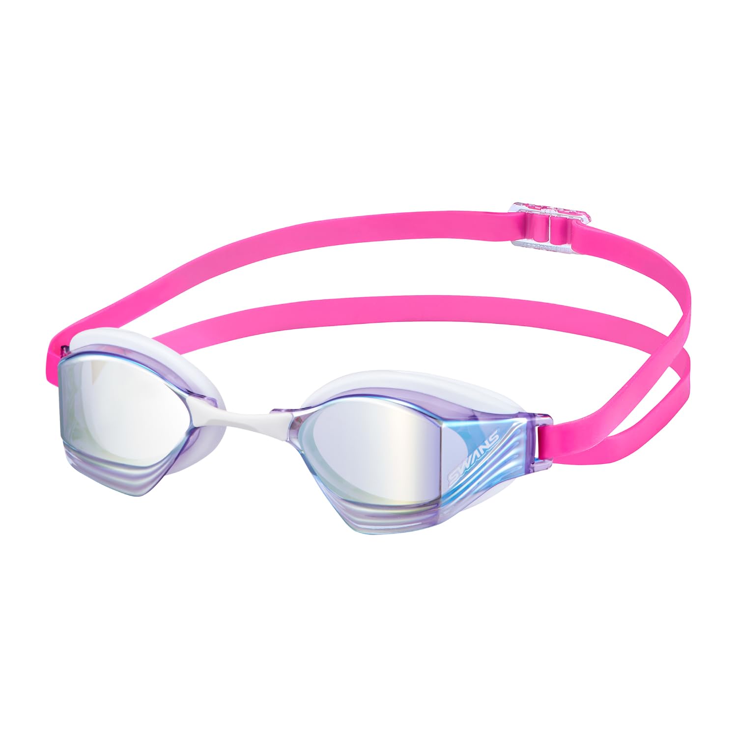 

Японские очки для плавания re PUY Light Purple x Flash Yellow Mirror Racing Competitive Swimming Mirror Lens с подушечкой [SWANS] VEGA-M