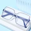 Vintage Stylish Eyeglass Frame for Women Square Shape Anti Blue Light Men Eyewear European American Style Woman Glasses Frames