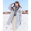 Betu Women's Winter Mid-Length Hooded Duck Down Parka