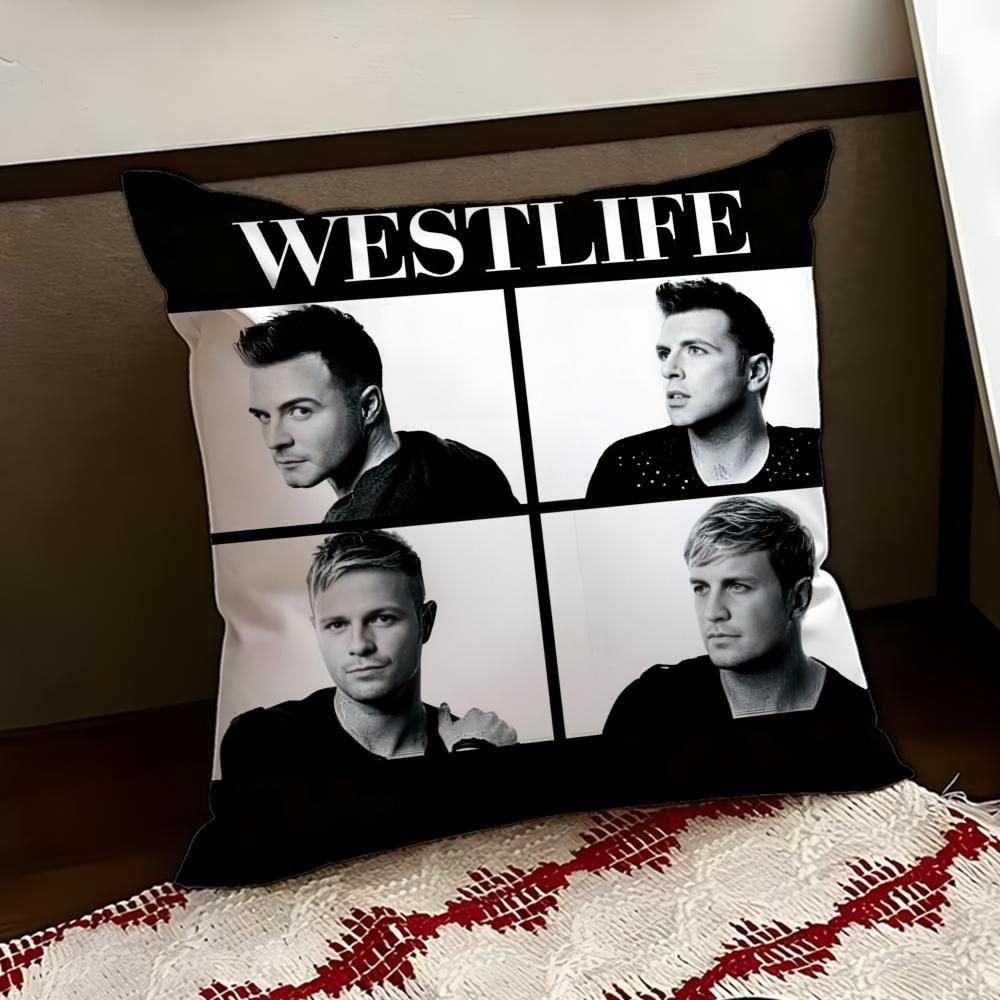 WWestlife The Twenty Tour Cushion Cover Reversible Soft Durable Pillow Cover Home Car MultiScene Use for Daily Comfort