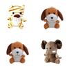 Wholesale Forest Animal Claw Machine Dolls Four Inch Tiger And Lion Plush Toys, Keychain Decorations And Accessories Plush, Pp Cotton, Customizable)
