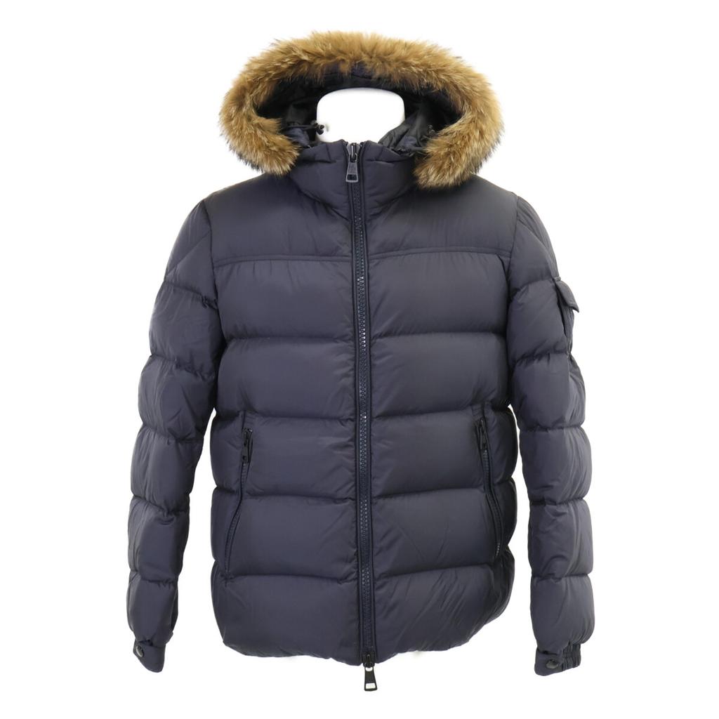MONCLER MARQUE Down Jacket 1 NavyUsed