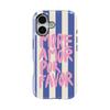Θήκη Κινητού Luxury Clmj More Amor Χρώματα Ρίγες για iPhone 17 16 15 14 13 12 11 X XS XR XSMAX 7 8 Air Pro Max Plus Διπλή στρώση