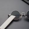 Shatar Round Crystal Sunglasses For Men Driving Small Size Internet Celebrity Model Glasses  Women Metal Framework High-Quality