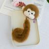 Cute Squirrel Plush Keychain Healing Stress Relief Bag Charm Birthday Gift for Girls