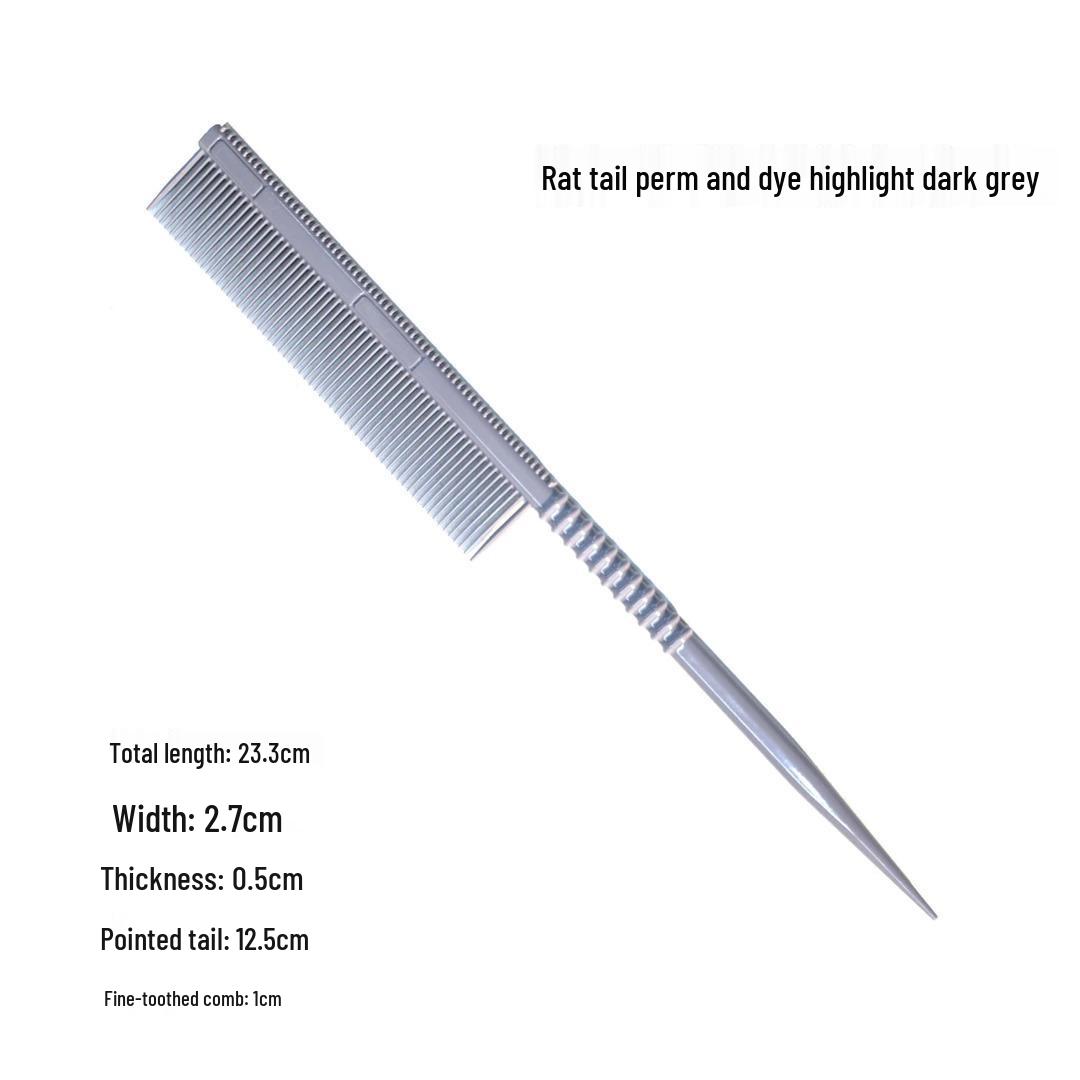 

Женская двухсторонняя расческа для начесывания и разделения прядей - Термостойкий, многофункциональный инструмент для укладки для причесок и мелирования.