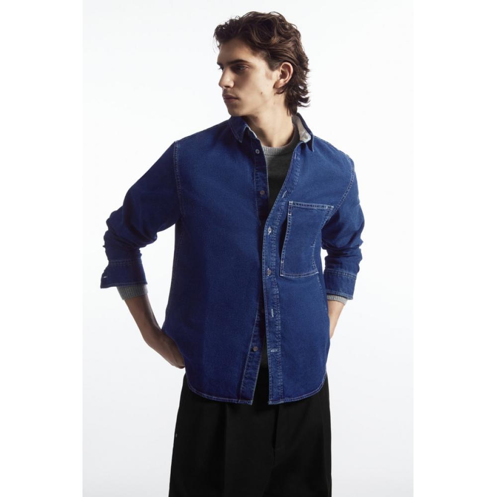 

Хлопковая верхняя рубашка COS Japan