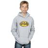 DC Comics Boys Batman Japanese Logo Yellow Hoodie