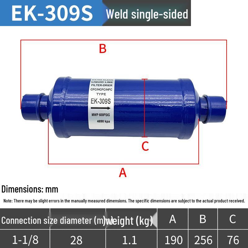Central Air Conditioning Cold Storage Dryer Filter Unit - Refrigeration Accessories 083/084