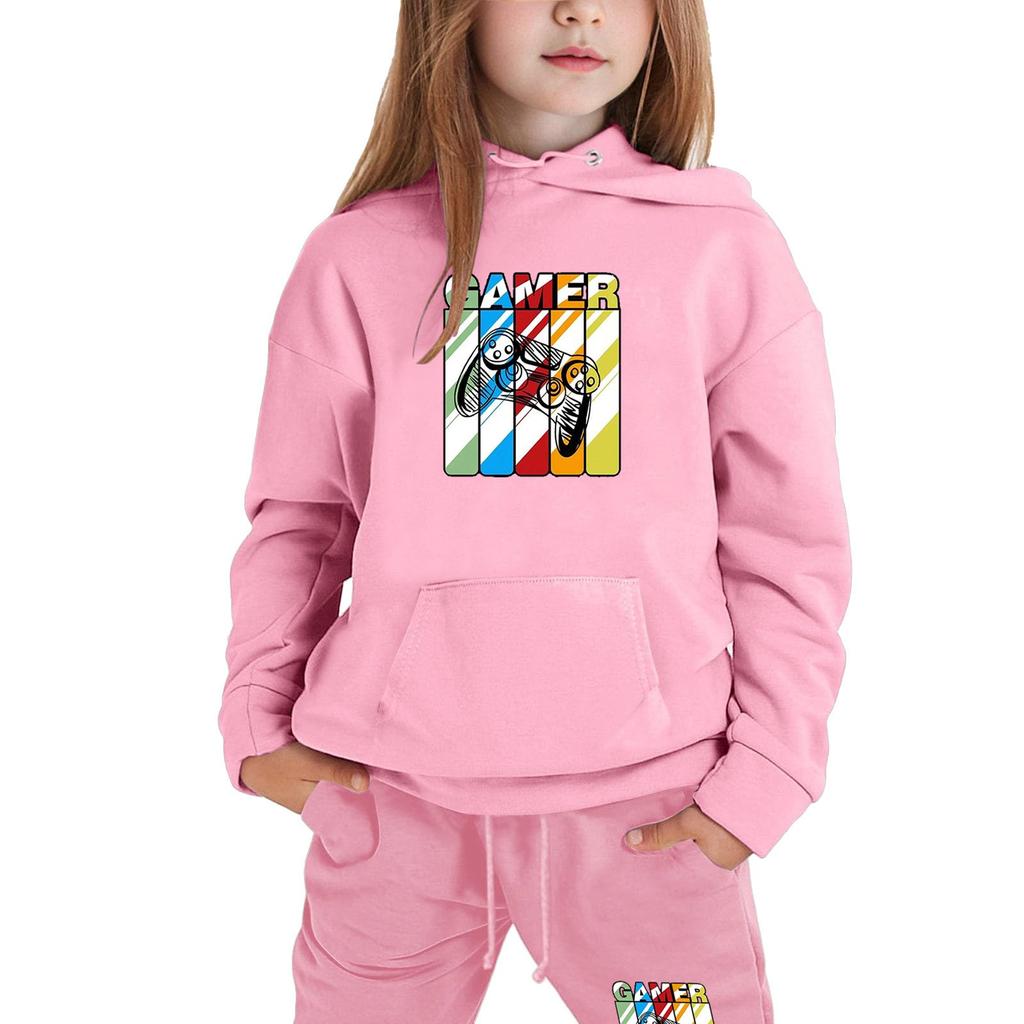 Chlapci Dívčí tepláky Oblečení Mikina s kapucí Tepláky na jogging Tepláky Set Módní outfit