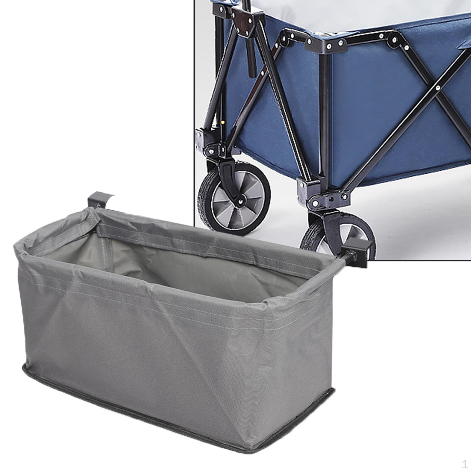 

Outdoor Wagon Tail Bags, Trolley Cart Portable Removable Oxford Cloth Pocket, for Gray