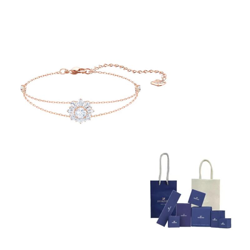 Swarovski Sunshine Bracelets Womens F-Original Brand Box And Bag