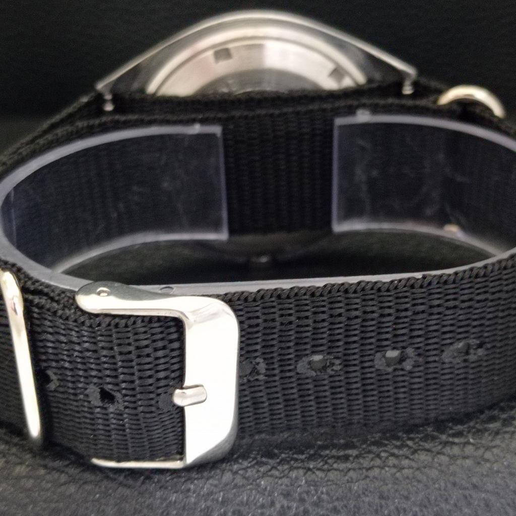 AUTOMATIC VINTAGE CITIZEN 8200 JAPAN MENS BLUE COLOR DIAL WATCH a702787-1 R210-a702787