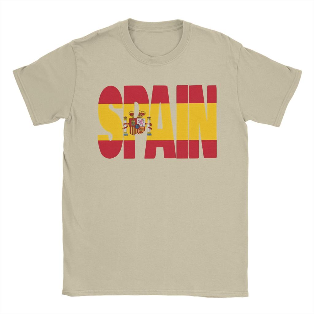Harajuku TShirt Summer ESPANA Spain Flag Fashion T Shirts 100 Cotton Tee Shirt for Man Y2K Classic Cheap Short Sleeve Clothes