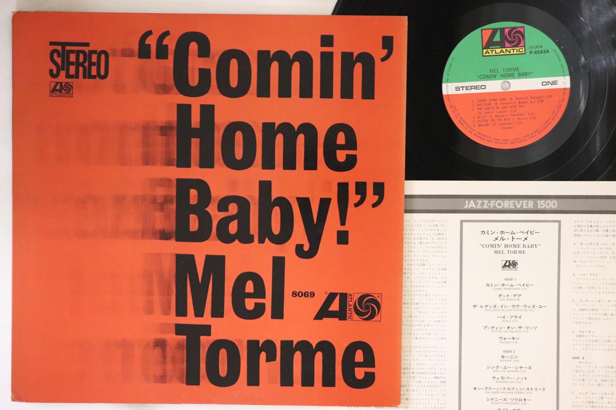 

LP Пластинка MEL TORME - Comin Home Baby P4543A ATLANTIC 1976 Япония Джаз