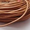 2-5m 2.5 3 4 mm Genuine Leather Cord String Rope for DIY Necklace Bracelet DIY Jewelry Making Accessories Jewelry Findings