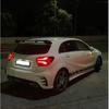 For Mercedes Benz A-Class W176 A45 AMG 2013-2018 Hatchback Rear Bumper Lip Spoiler Side Canards Splitter Body Kits Gloss Black