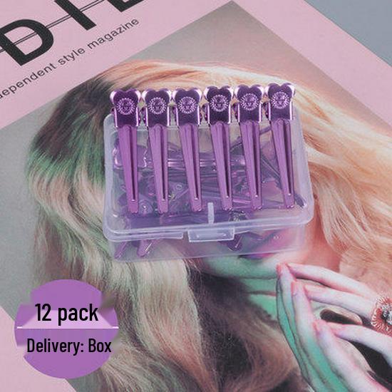 Hair Styling Duckbill Clips: Wave, Perm, Dye, Section, and Fluff with Alligator Clips