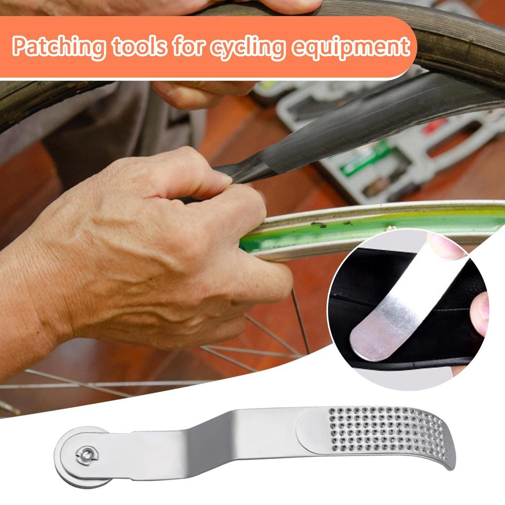 Bike Tire Repair File Bicycle Patch Grater Protector Repair Tools Rubbing File For Car Motorcycle General Use Bike Inner Fitting