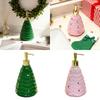 Xmas Tree Hand Soap Liquid Dispenser Lotion Dispenser Christmas Decor Container for Laundry Room Bathroom Vanity Washroom