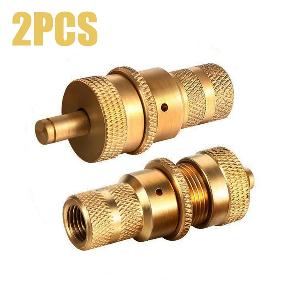 Universal Offroad Tire Deflators Automatic 6-30 PSI Brass Tyre Deflator Tire Pressure Relief Valve For Car Truck Motorcycle Jeep Old-2Pcs