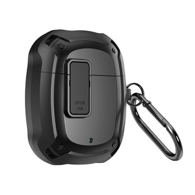 Tragbare Kopfhörerhüllen mit Hakenverschluss Weiche Kopfhörerhüllenabdeckung Fallfest Ladebox-Halter für Google Pixel Buds A-Series