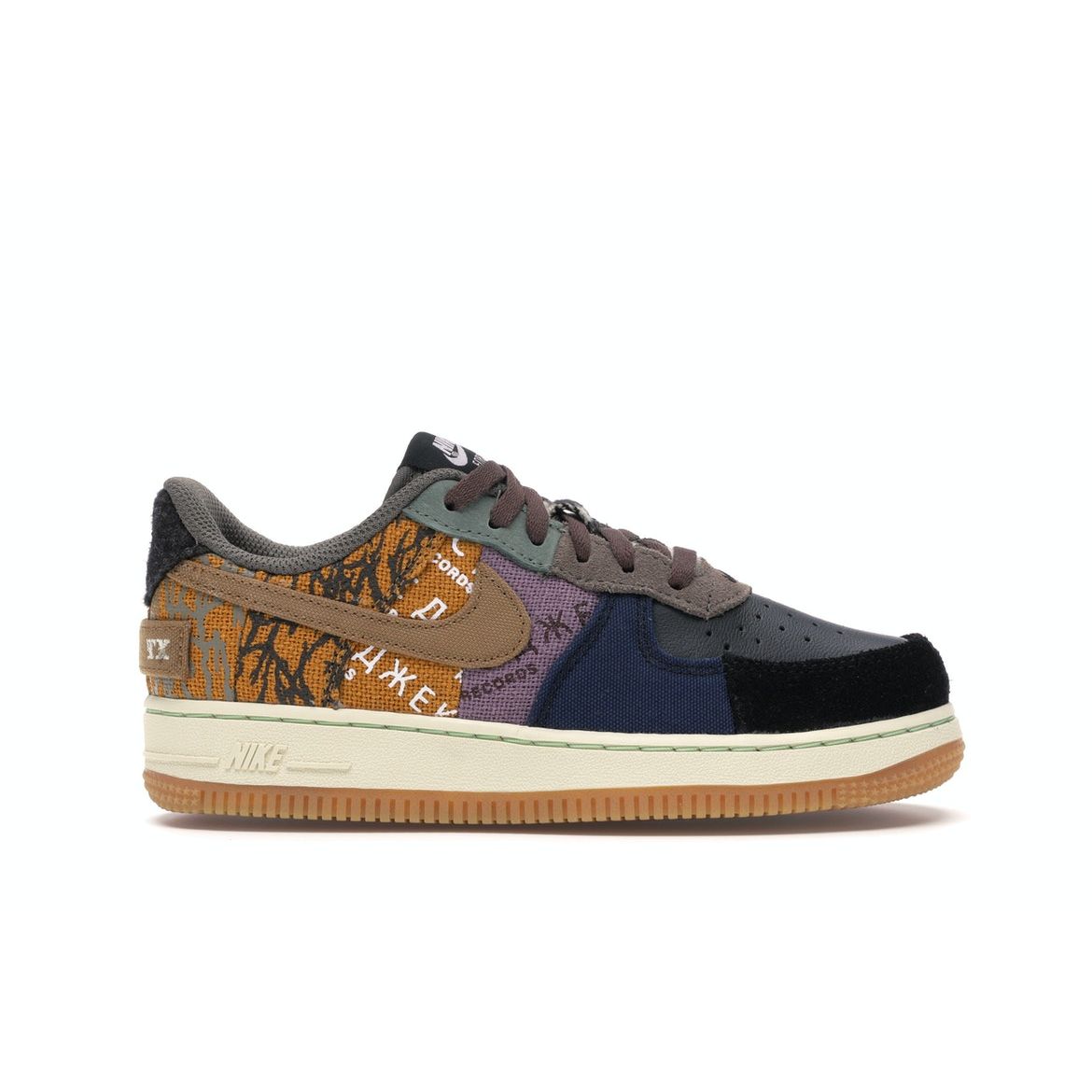 

Детские кроссовки Nike Travis Scott x Air Force 1 Low PS Cactus Jack разноцветные CQ4565-900