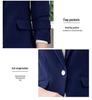 Women's Professional Suit Set: Formal Workwear for Spring and Autumn - High-End Pantsuit for Hotel Sales Managers